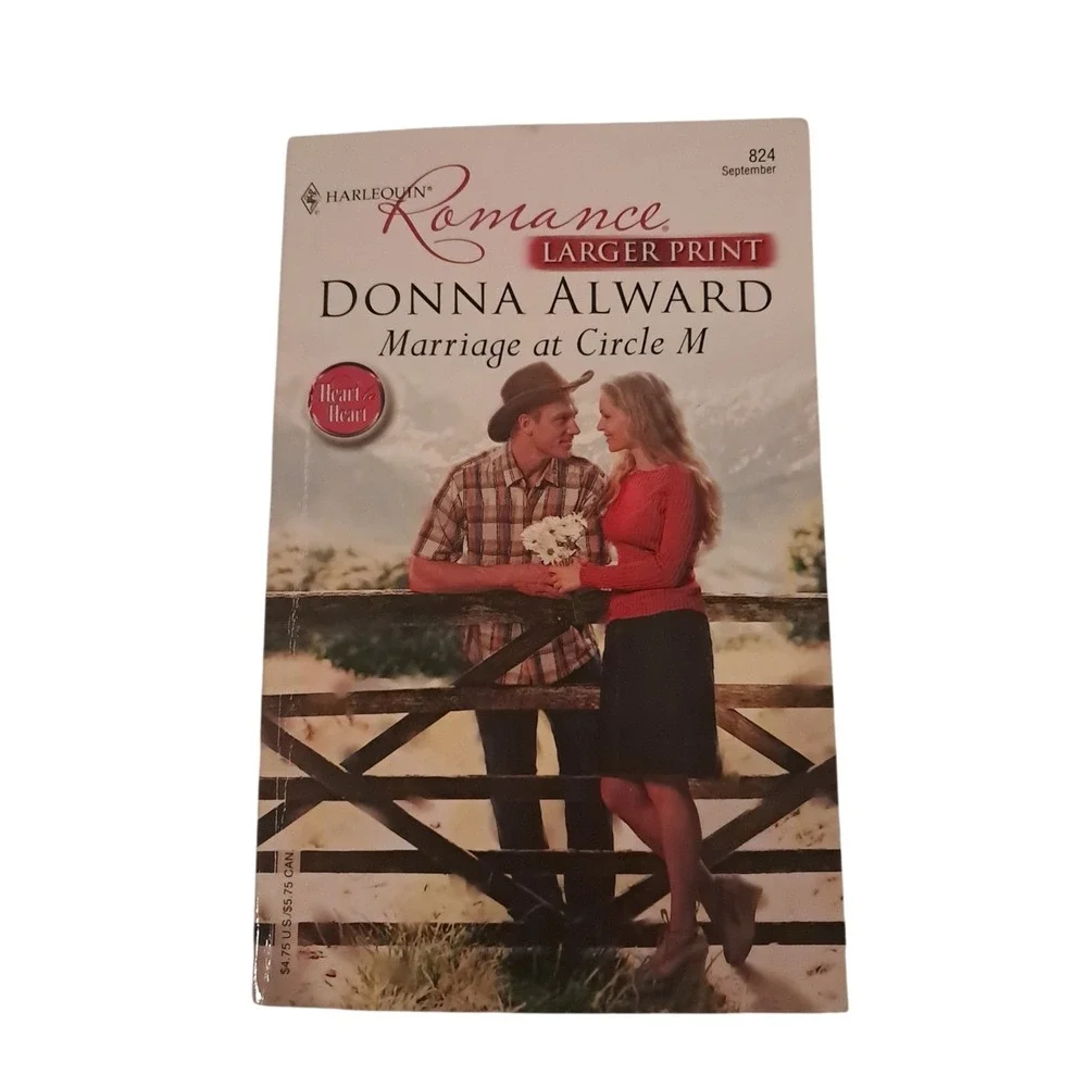 Harlequin Romance Book Lot Large‎ Print